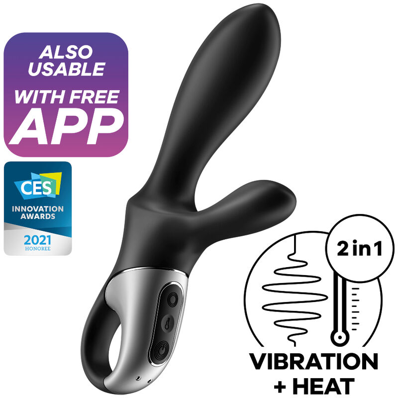 Satisfyer Connect Heat Climax Anal Vibrator APP