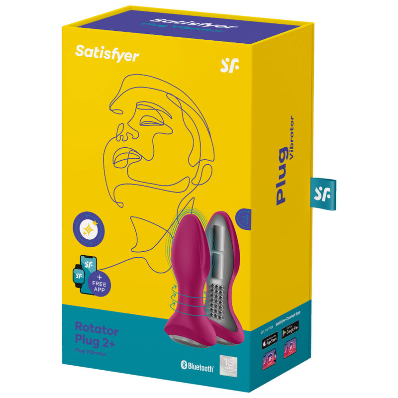 Satisfyer Connect Rotator Plug 2 Vibrating Plug APP - 5