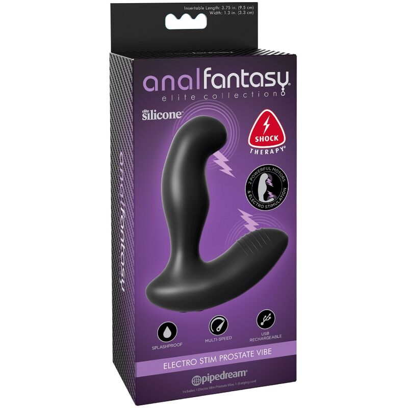 Anal Fantasy Elite Electro Stim Vibrator Prostate Massager - 3
