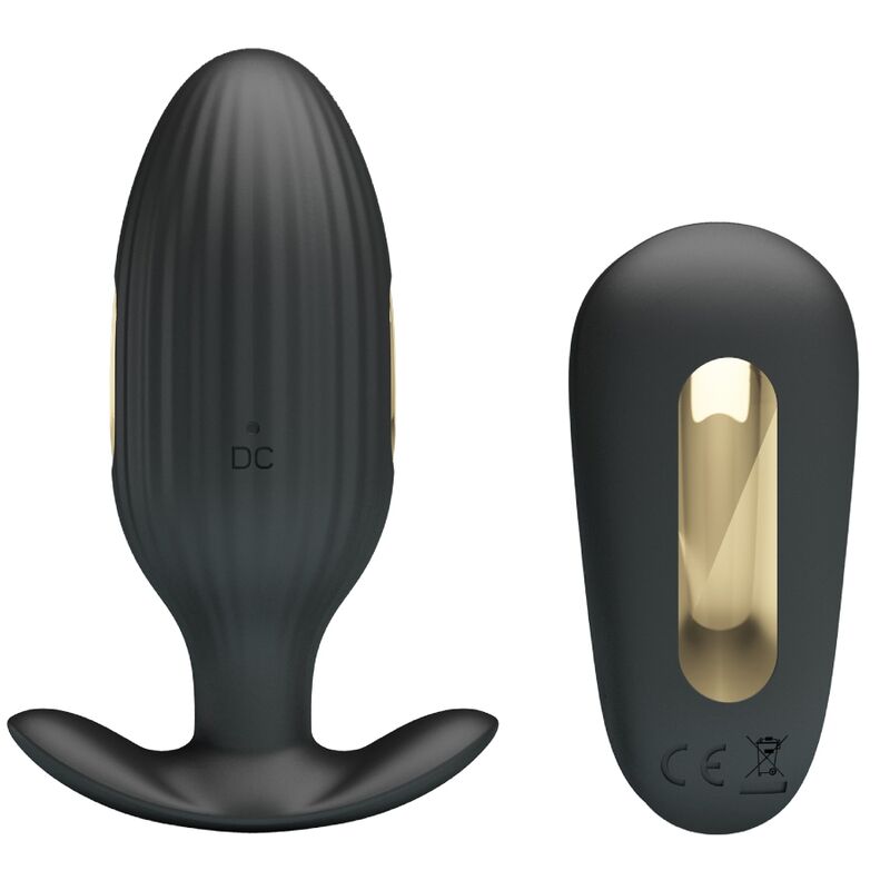 Remote Control Pretty Love Kelly Plug Anal Rechargeable Vibrator