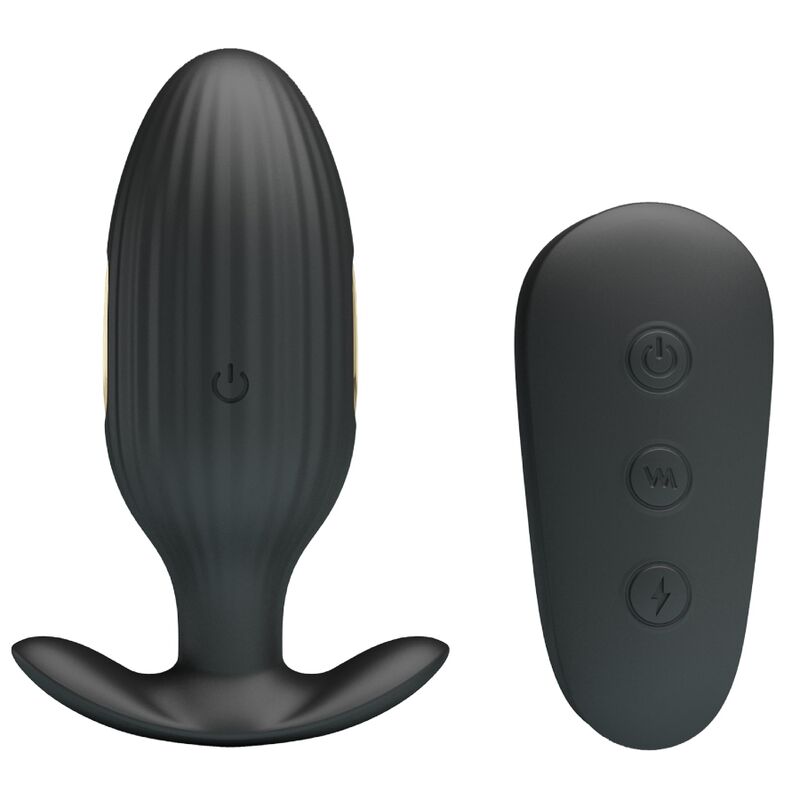 Remote Control Pretty Love Kelly Plug Anal Rechargeable Vibrator - 4