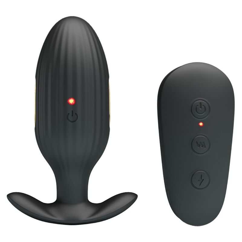 Remote Control Pretty Love Kelly Plug Anal Rechargeable Vibrator - 5