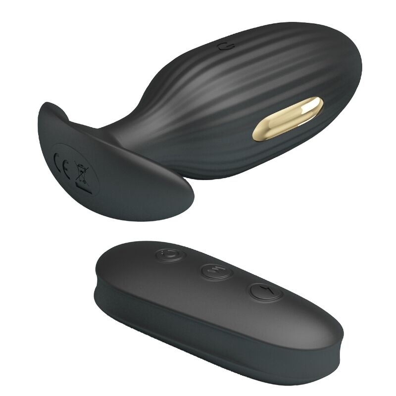 Remote Control Pretty Love Kelly Plug Anal Rechargeable Vibrator - 3