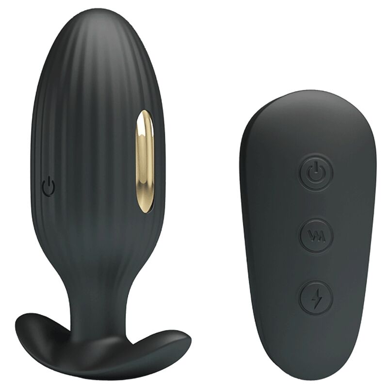 Remote Control Pretty Love Kelly Plug Anal Rechargeable Vibrator - 2