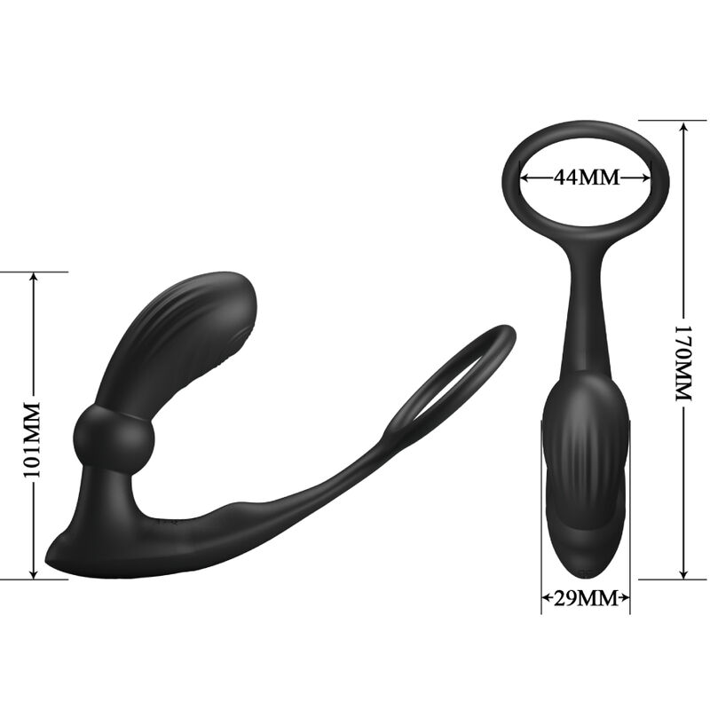 For Him Pretty Love Warren Anal Ring Vibrator - 4