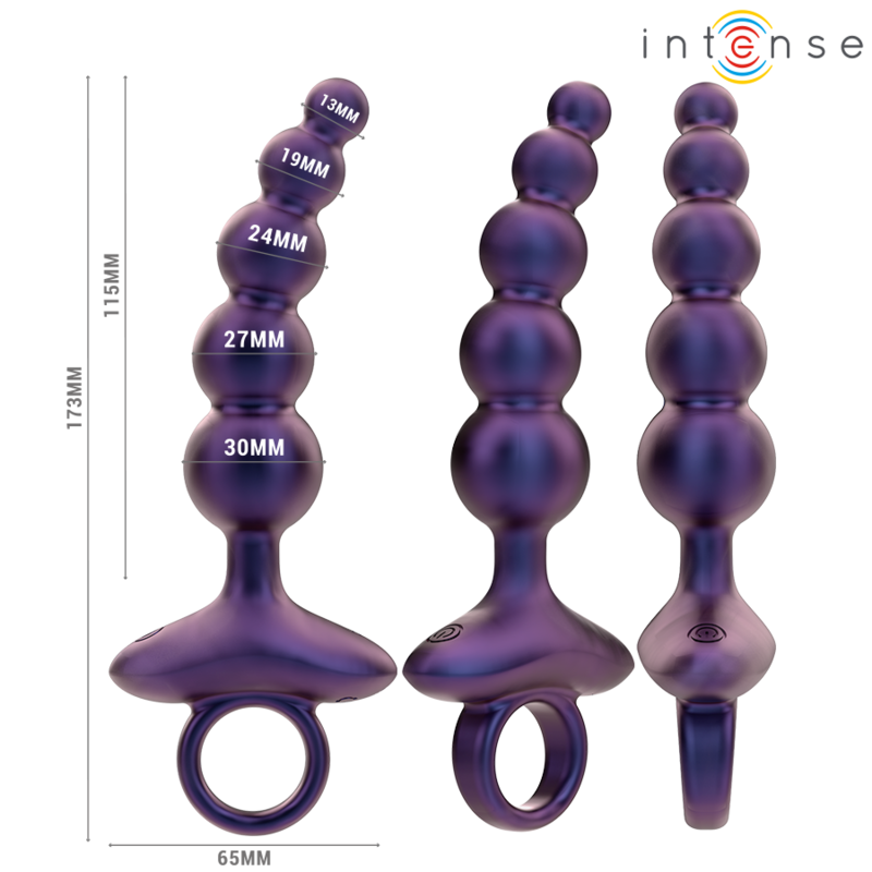 Intense Anal Toys Tito Vibrating Anal Plug Remote Control - 3