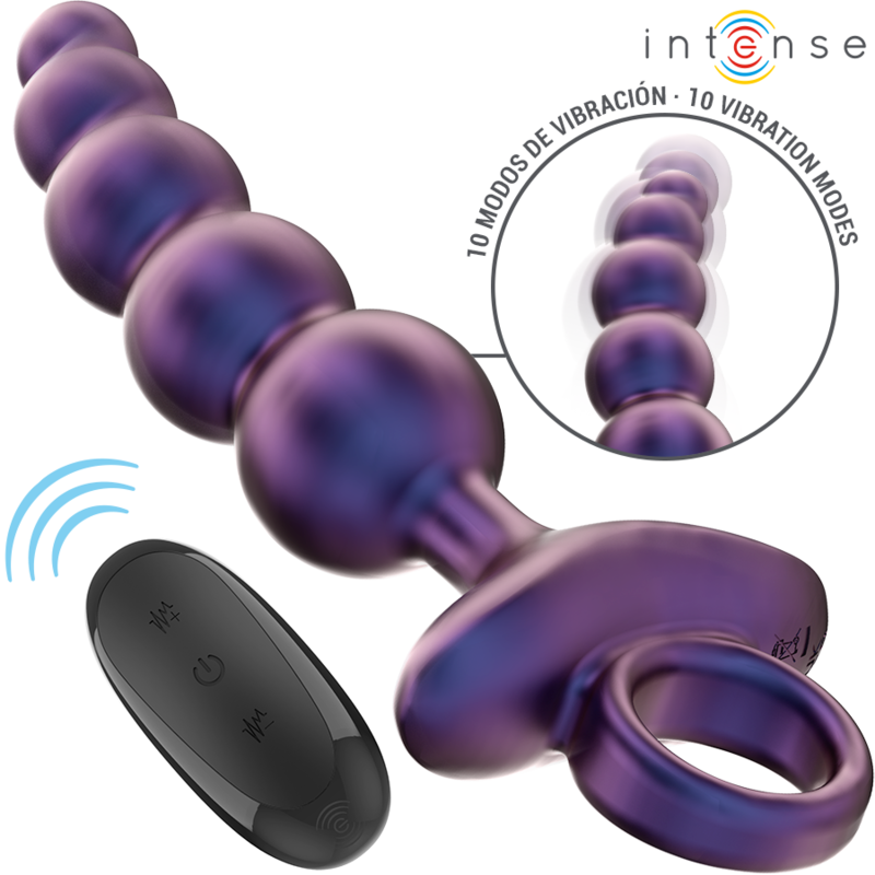 Intense Anal Toys Tito Vibrating Anal Plug Remote Control - 2