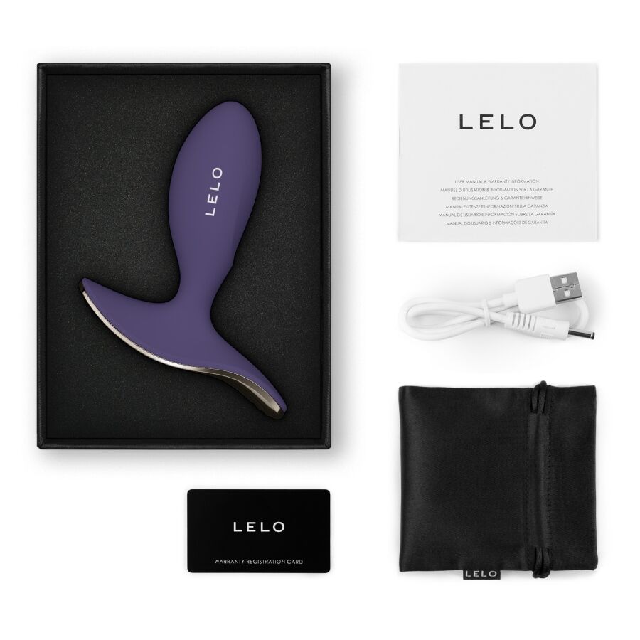 Lelo Surfer 2 Unisex Anal Vibrating Plug Cyber - 4