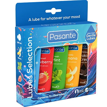 Pasante Pack Assorted Flavor Lubricants 15 Ml