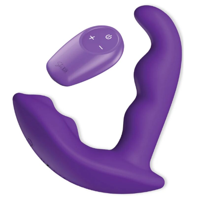 She E O Rotating Vibrating Anal Stimulator With Remote Control