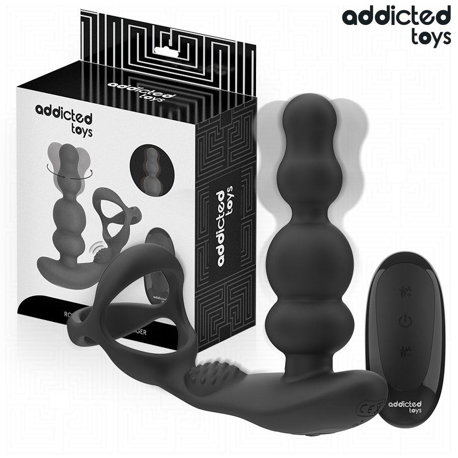 Addicted Toys Rotating Prostate Massager Remote Control