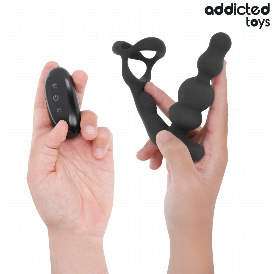 Addicted Toys Rotating Prostate Massager Remote Control - 2