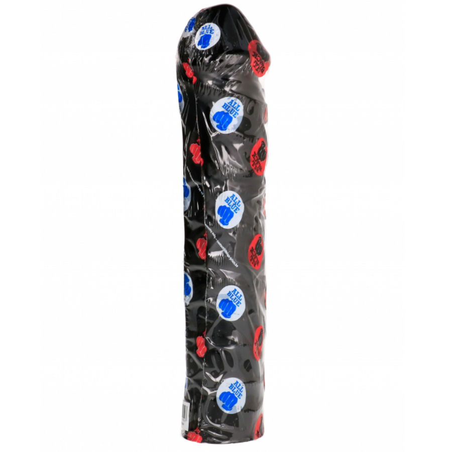 All Black Giant Soft Fisting Dildo 32 Cm - 3