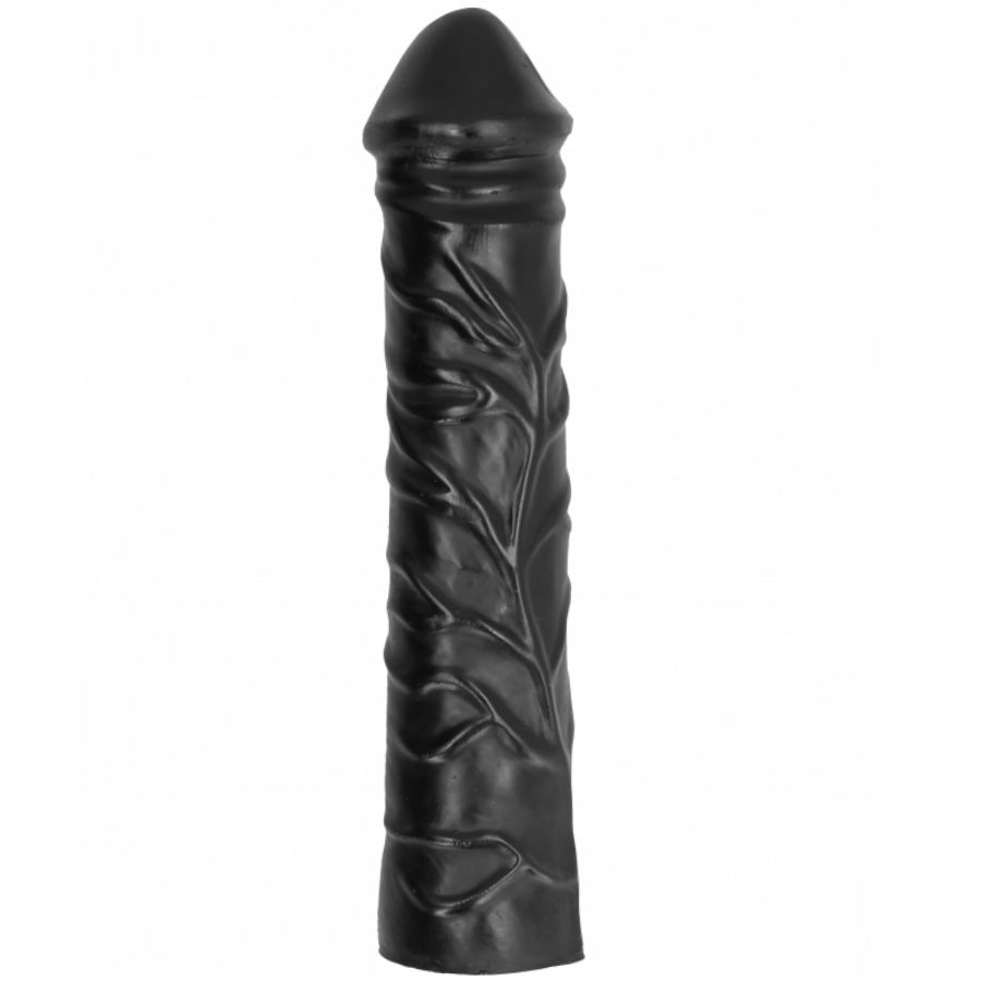 All Black Giant Soft Fisting Dildo 32 Cm - 2