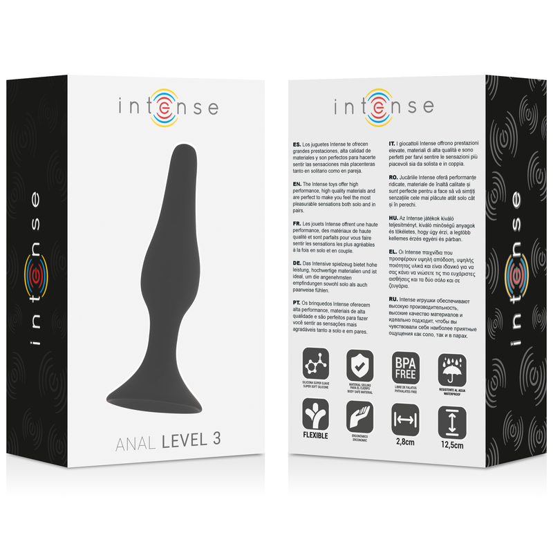 Intense Anal Toys Anal Level 3 12 5Cm - 4