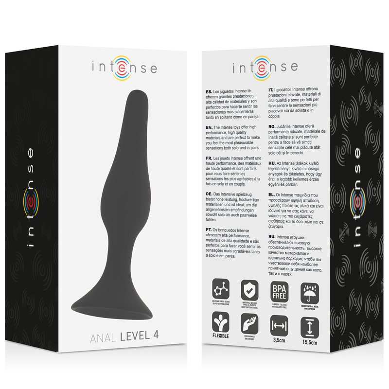 Intense Anal Toys Anal Level 4 15 5Cm - 4