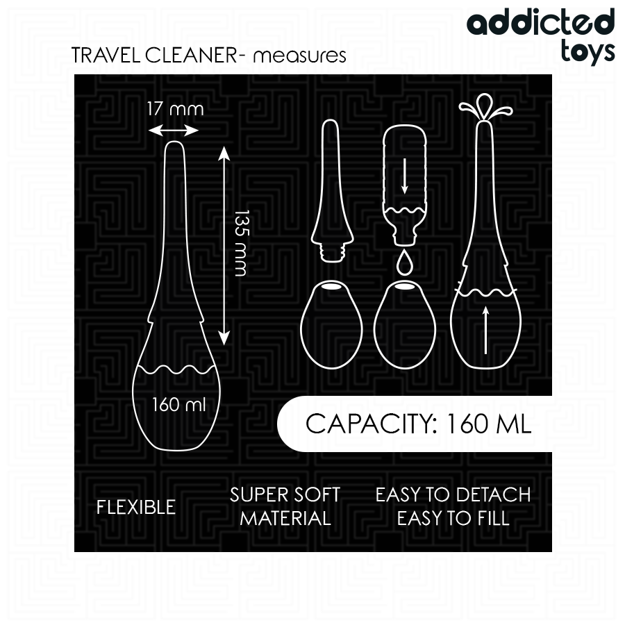Addicted Toys Travel Cleaner Silicone - 5