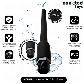 Addicted Toys Anal Cleaner With Adapter