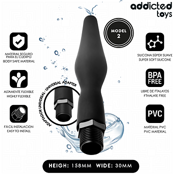 Addicted Toys Anal Cleaner With Adapter