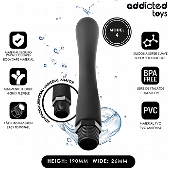 Addicted Toys Anal Cleaner With Adapter