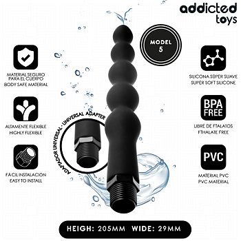 Addicted Toys Anal Cleaner With Adapter