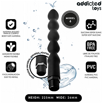 Addicted Toys Anal Cleaner With Adapter