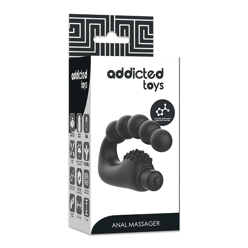 Addicted Toys Anal Massager Prostatic With Vibration - 5