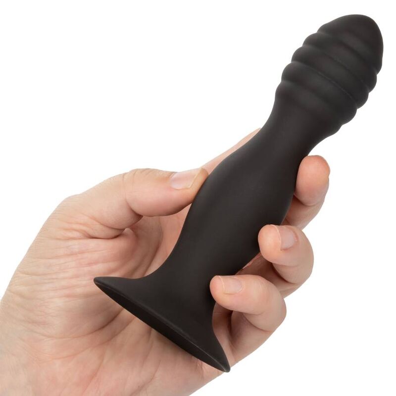 Calexotics Ribbed Anal Stud - 5