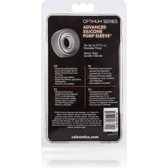 Calexotics Adv Silicone Pump Sleeve - 3