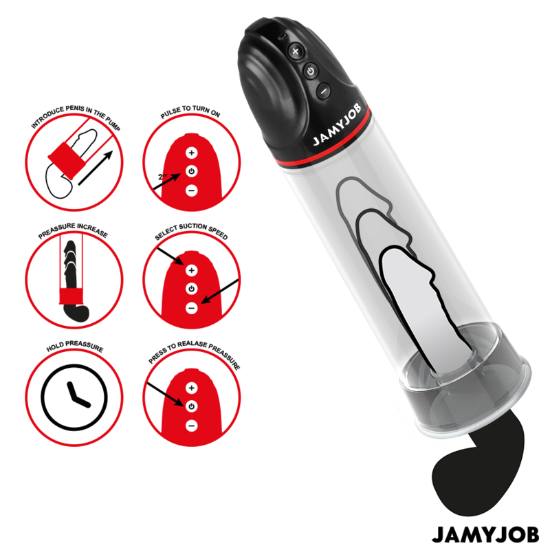 Jamyjob Xpand Automatic Pump 3 Suction Levels