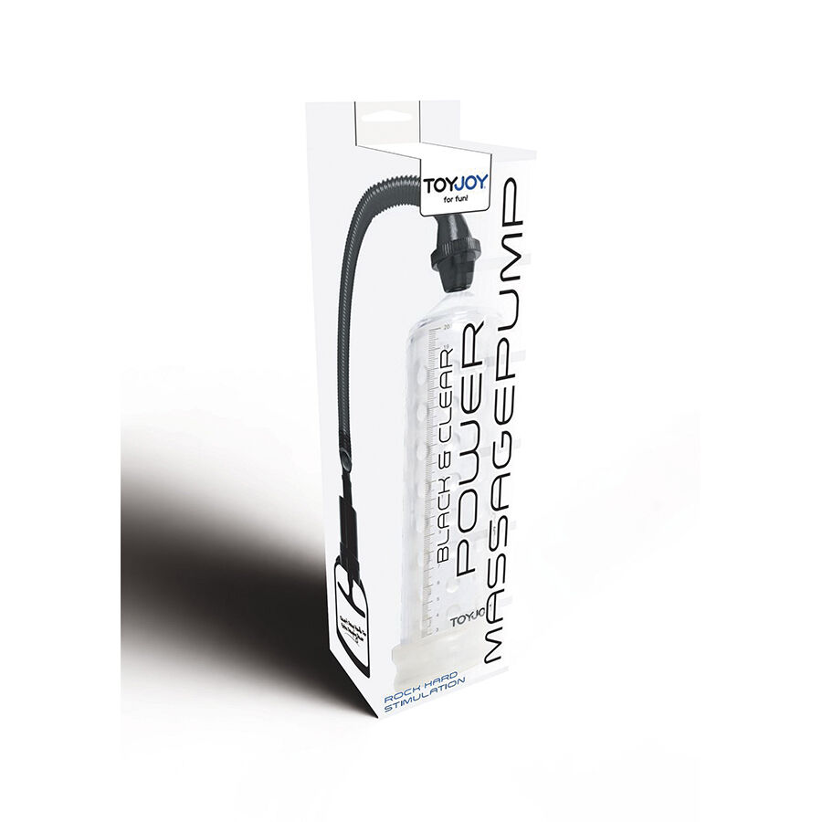 Toyjoy Powerful Massage Pump With Transparent Sleeve - 3