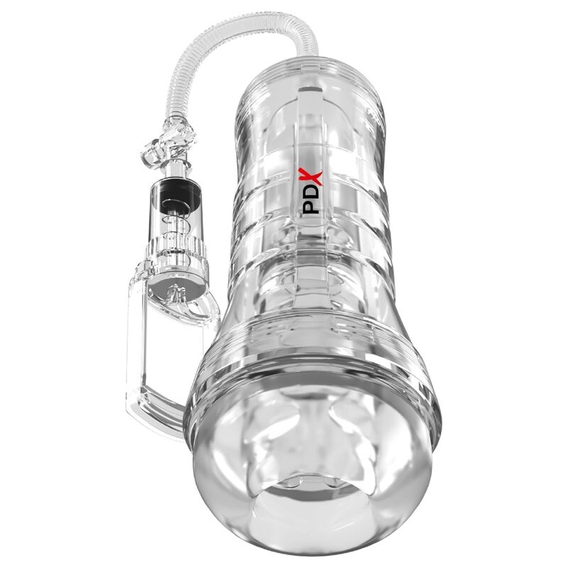 Pdx Elite Viewtube Vac Transparent Stroker With Suction Pump 27 3 Cm