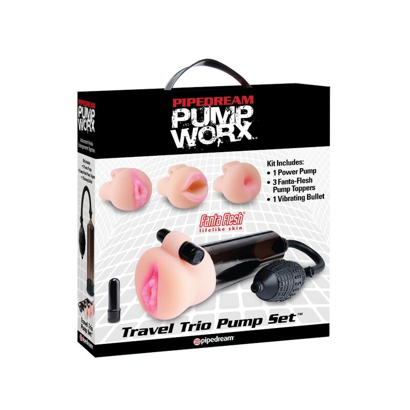 Pump Worx Suction Pump With Masturbator - 3