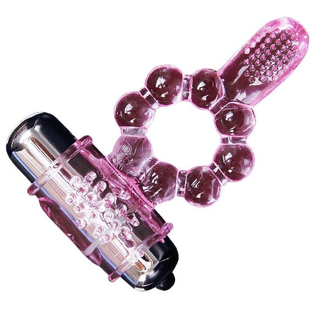 Baile For Him Silicone Ring 10 Tongue Rhythms With Vibration