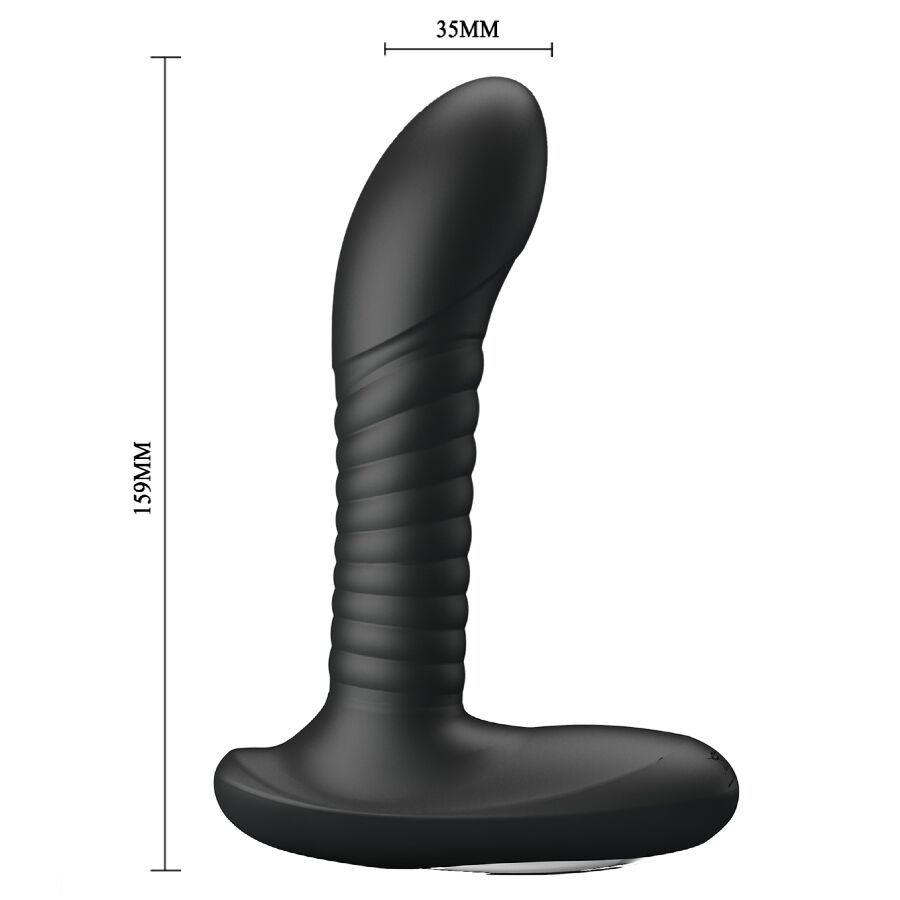 Mr Play Prostate Massager With Rotation And Vibration - 5