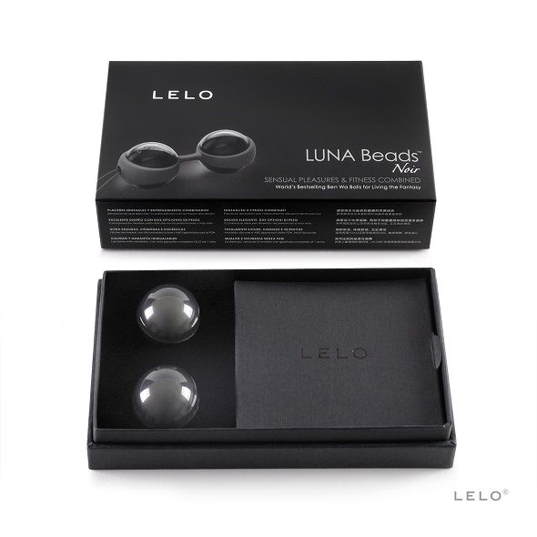 Lelo Luna Beads Noir Kegel Balls - 3