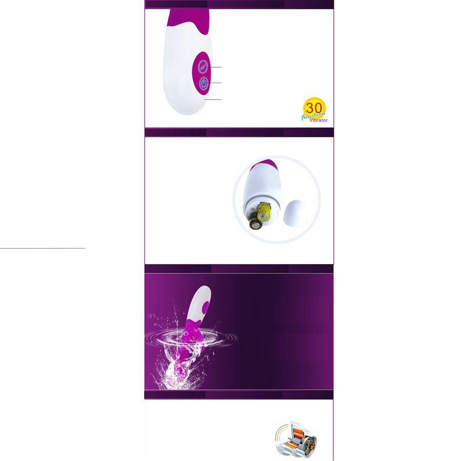 High Tech Pretty Love Flirtation Snappy Vibrator - 5