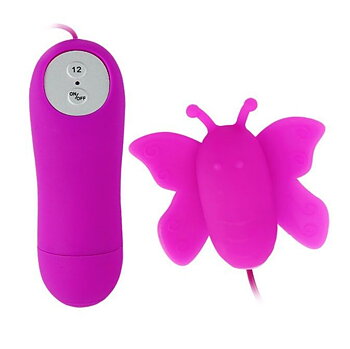 Baile Stimulating Love Eggs Butterfly Clitoris Stimulator 12 Speeds Lilac Remote Control