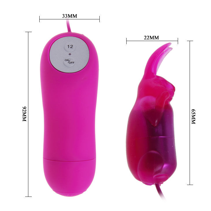 Baile Stimulating Cute Secret Bunny Vibrator 12 Speed - 5