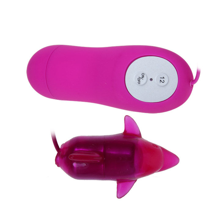 Baile Stimulating Cute Secret Dolfin Vibrator 12V - 4