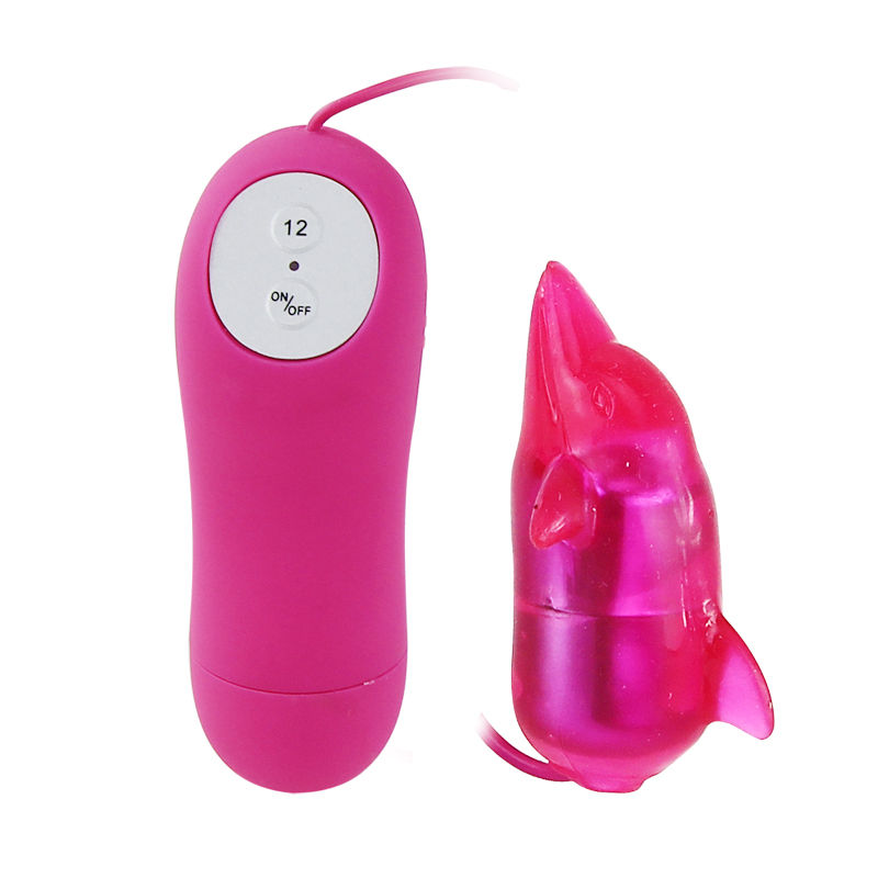 Baile Stimulating Cute Secret Dolfin Vibrator 12V - 2