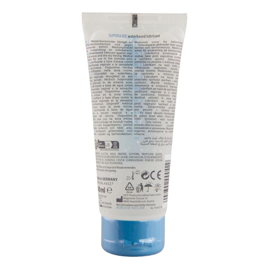 Hot Superglide Liquid Pleasure Waterbased Lubricant 100 Ml - 2
