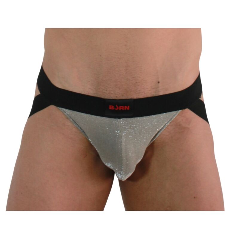 Burn Jock Shiny Beige/Svart - 8