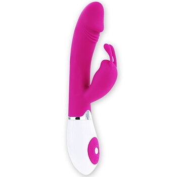High Tech Pretty Love Flirtation Vibrator With Rabbit Gene