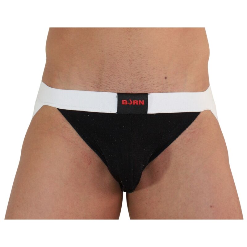 Burn Jock Shiny Svart/Vit - 4