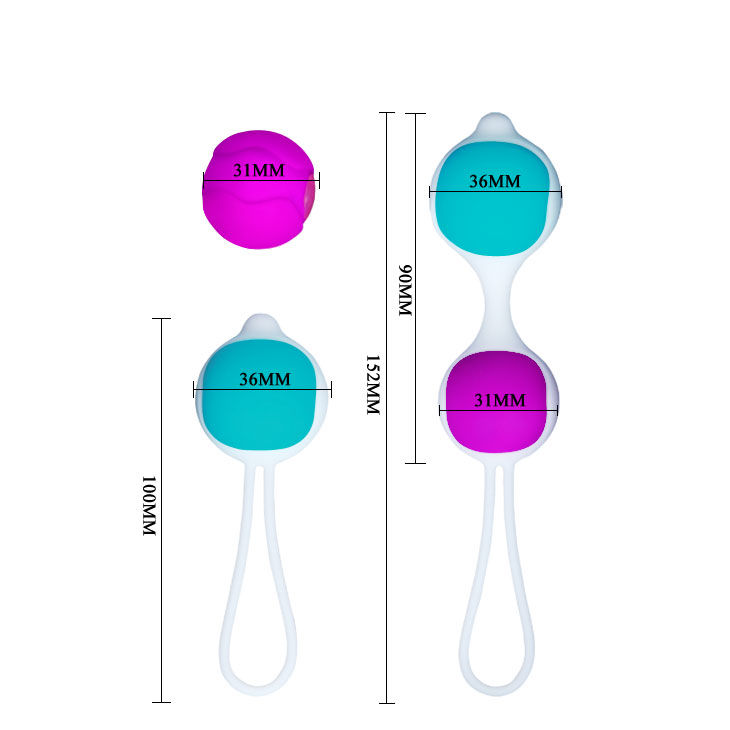 Health Kegel Pretty Love Flirtation Orgasmic Ball Deluxe - 4