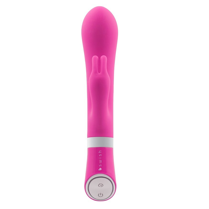 Swish Bwild Deluxe Bunny Rabbit Vibrator Raspberry - 4