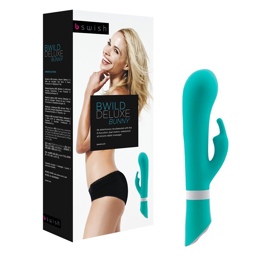 Swish Bwild Deluxe Bunny Rabbit Vibrator Jade - 2