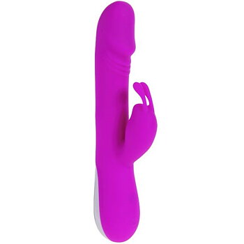 High Tech Pretty Love Flirtation Robert Vibrator With Clitoris Stimulator