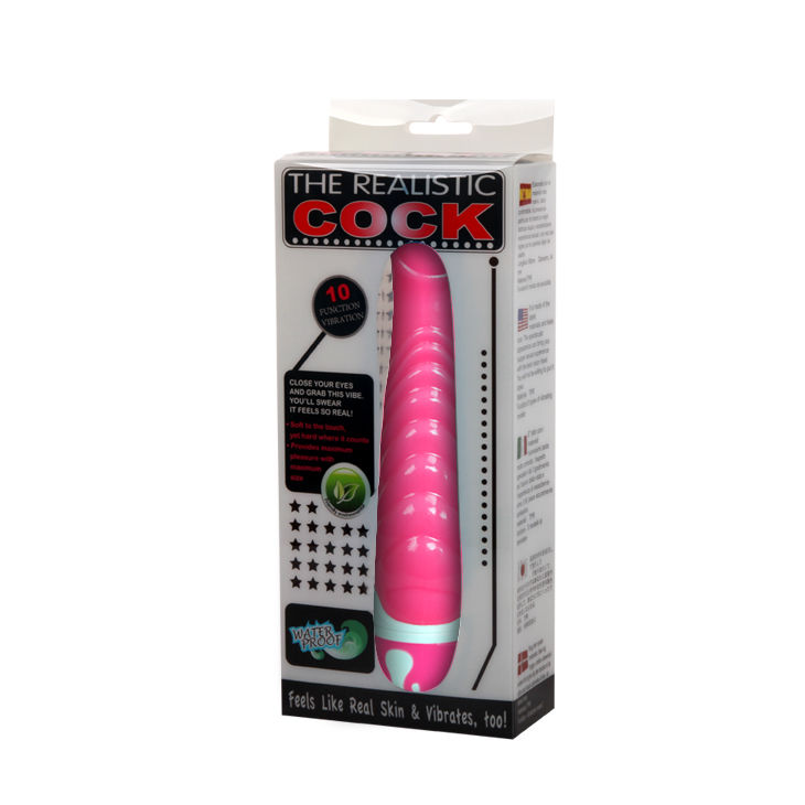 Baile Vibrators The Realistic Cock Lilac G Spot 21 8 CM - 5
